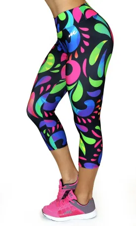 1019CA Maripily Activewear Capri Leggings