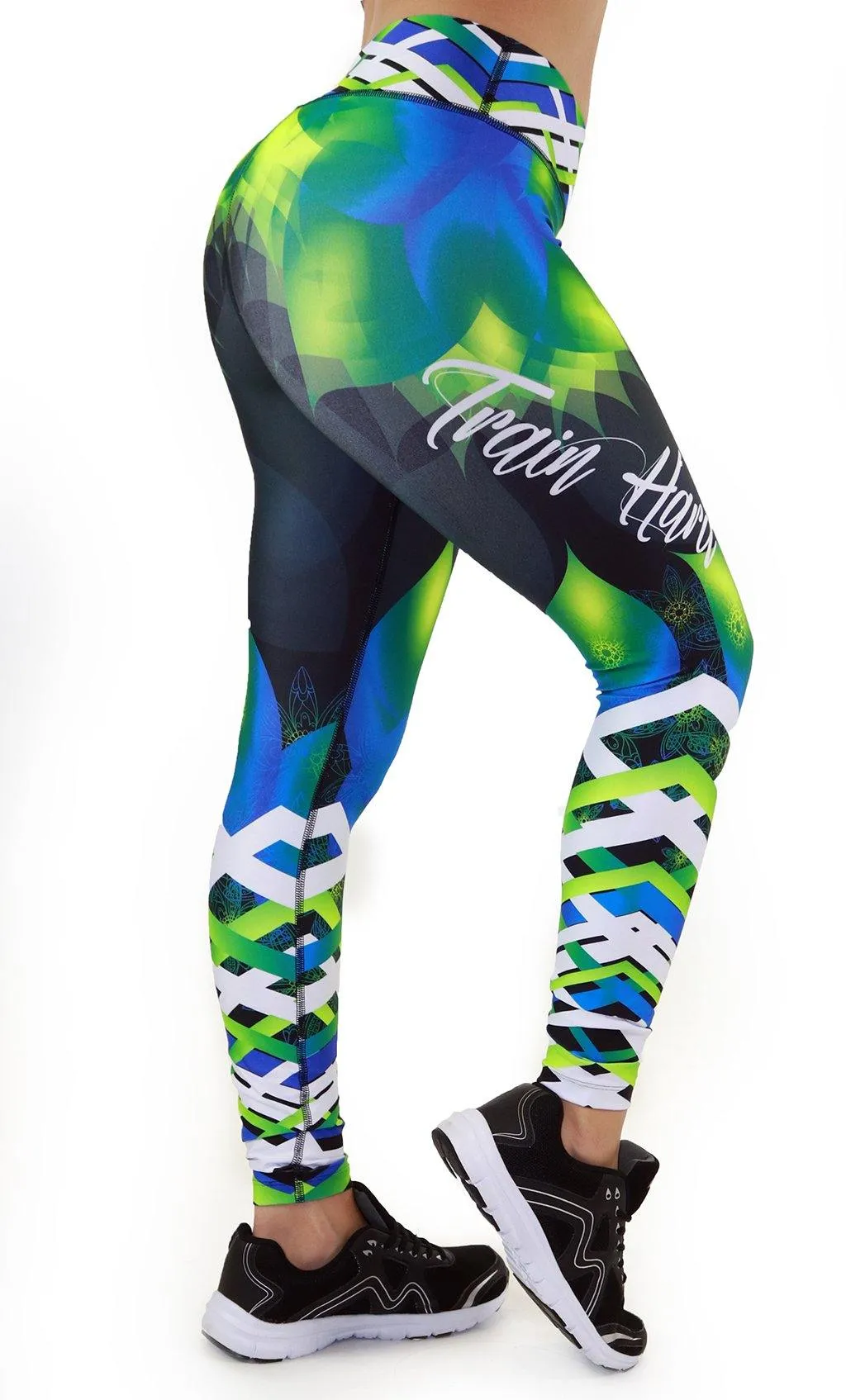 7102 Maripily Women Activewear Print Legging