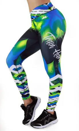 7102 Maripily Women Activewear Print Legging