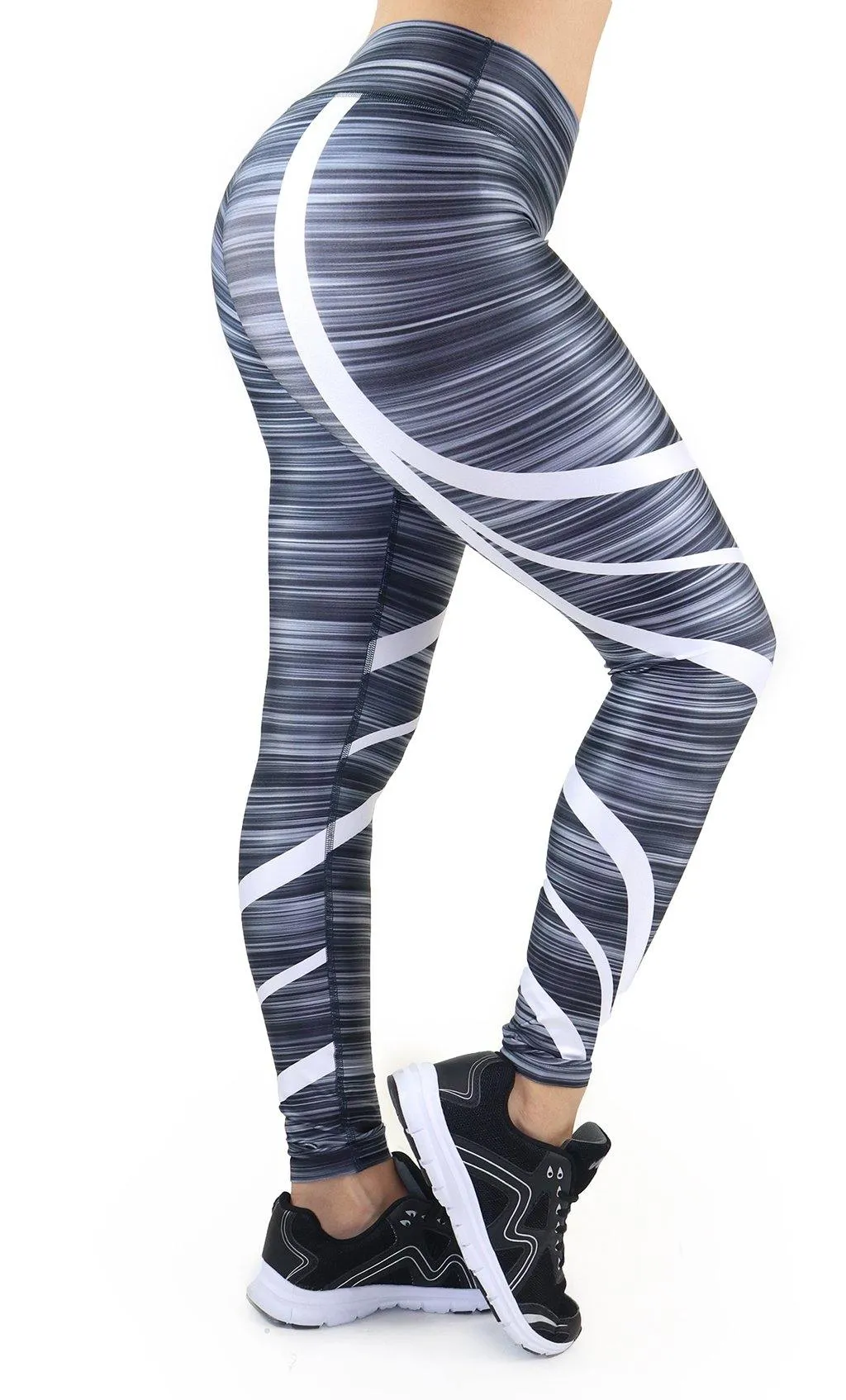 9041 Maripily Women Activewear Print Legging