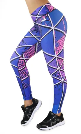 9071 Maripily Women Activewear Print Legging
