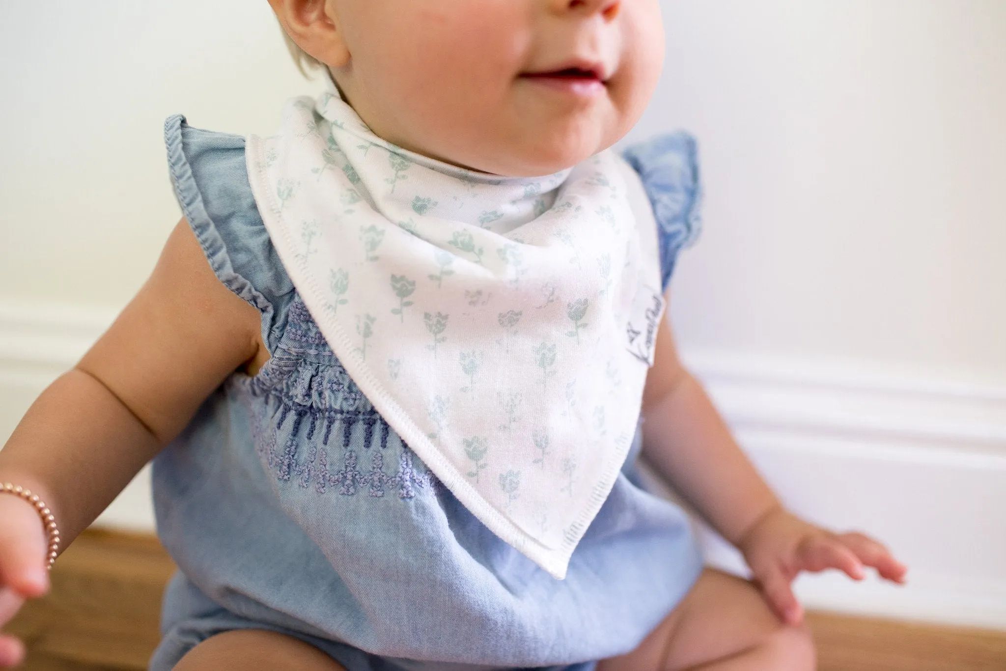 Copper Pearl Baby Bandana Bibs | Claire