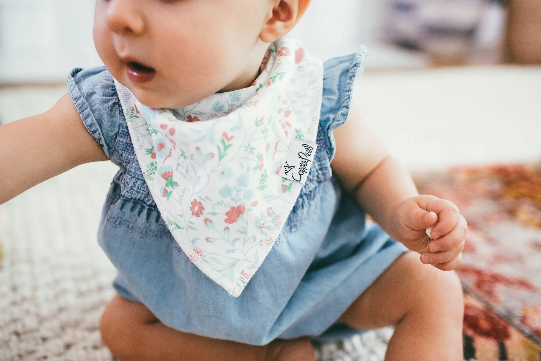 Copper Pearl Baby Bandana Bibs | Claire