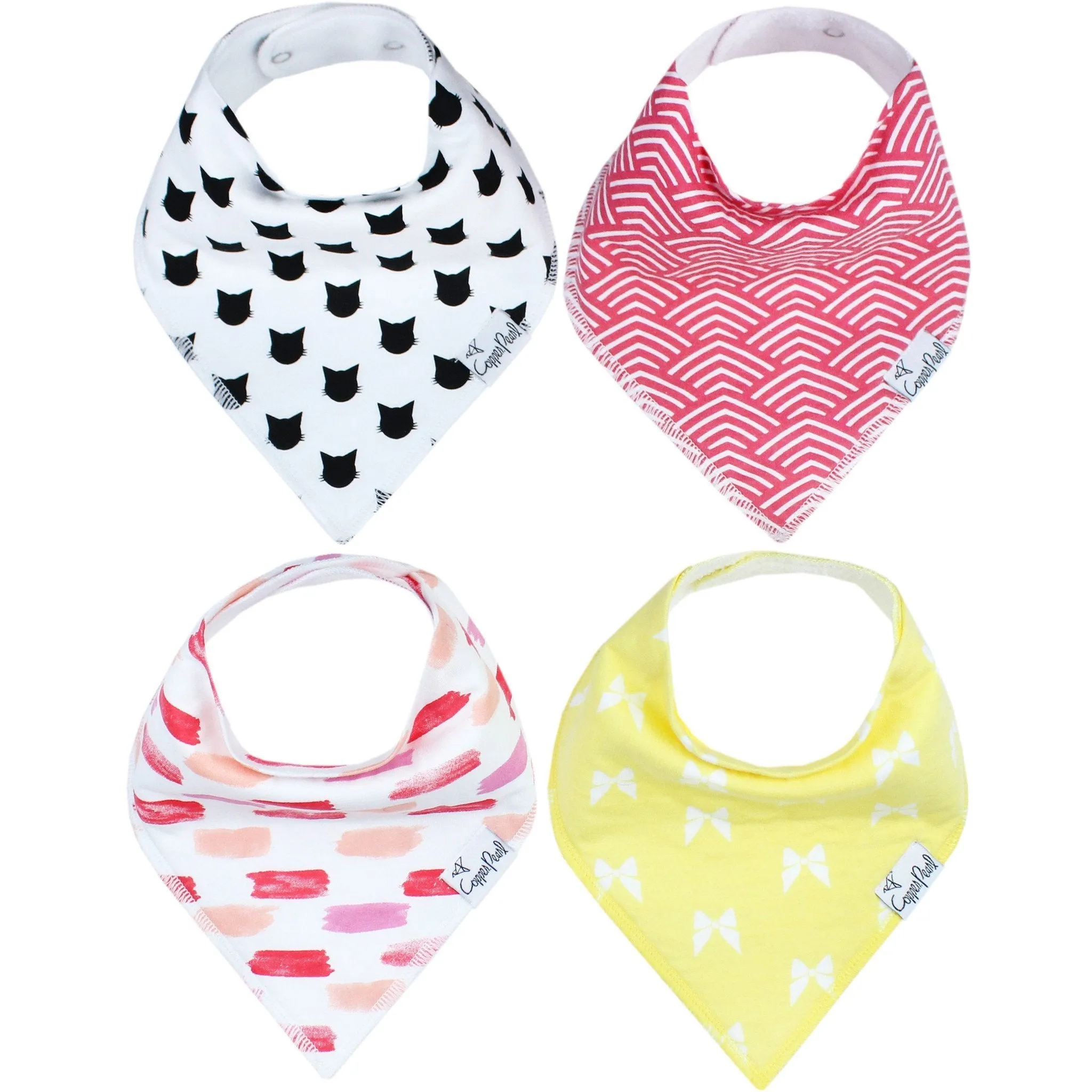 Copper Pearl Baby Bandana Bibs | Coco