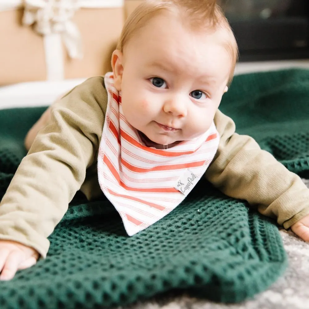 Copper Pearl Baby Bandana Bibs | Kringle