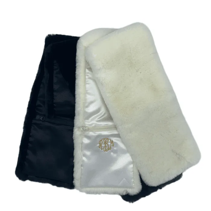 Faux Fur Reversible Scarf