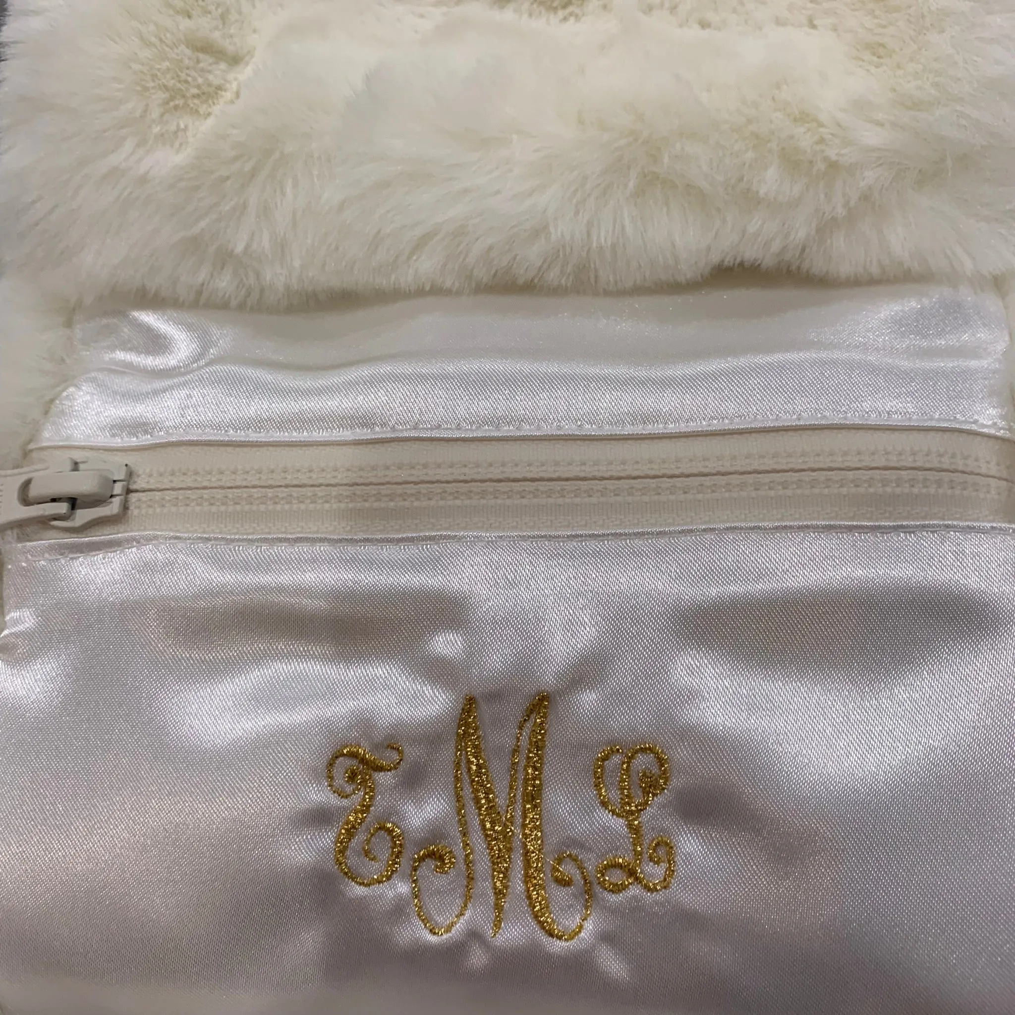 Faux Fur Reversible Scarf