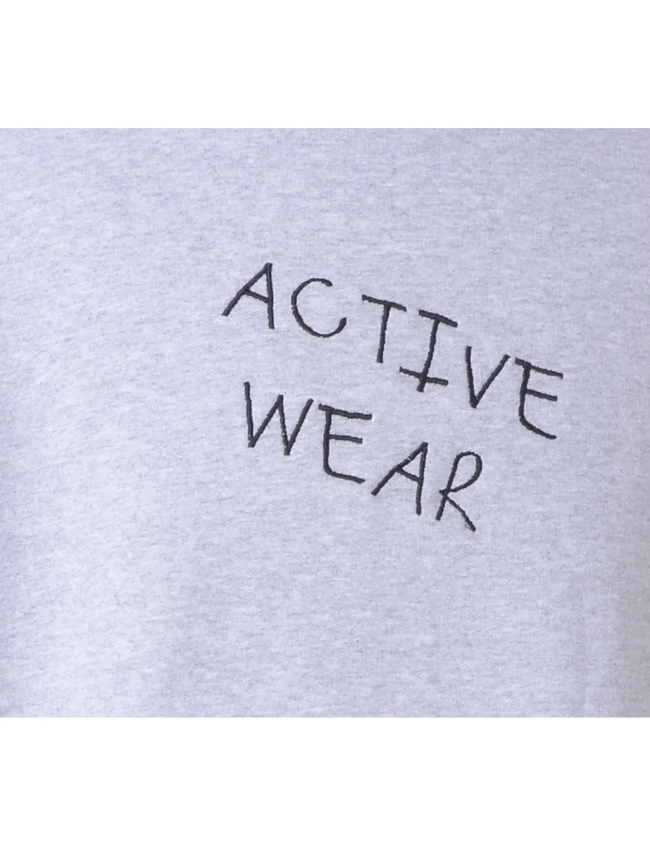 Label Activewear Embroidered Sweatshirt