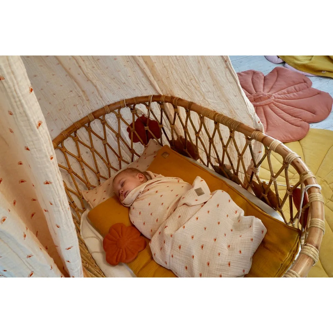Muslin baby swaddle blanket