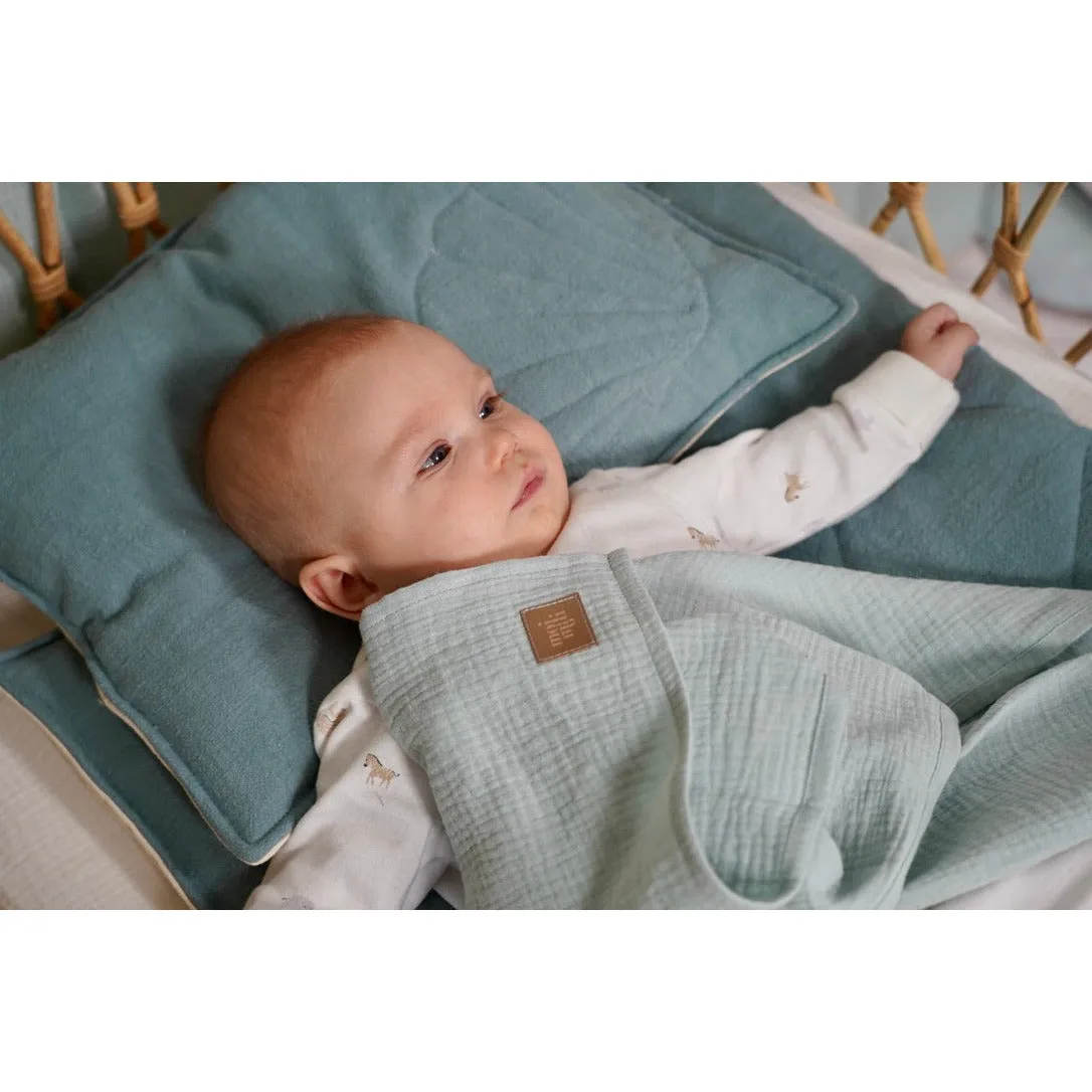 Muslin baby swaddle blanket