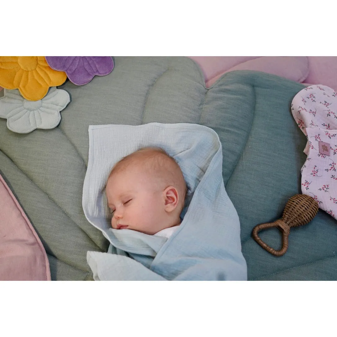 Muslin baby swaddle blanket