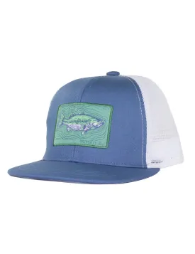 Properly Tied Boys Trucker Hat Spotted Bass