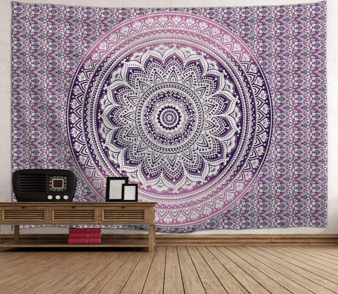 Purple Bohemian Tapestry