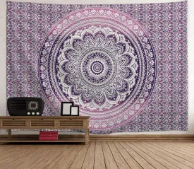 Purple Bohemian Tapestry