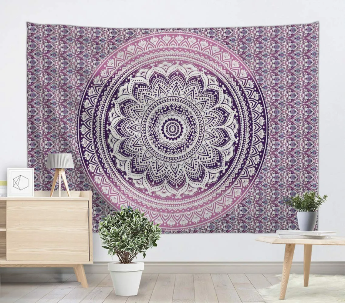 Purple Bohemian Tapestry