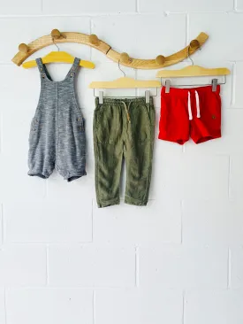 Red, Green   Grey Bundle, 12-18 months
