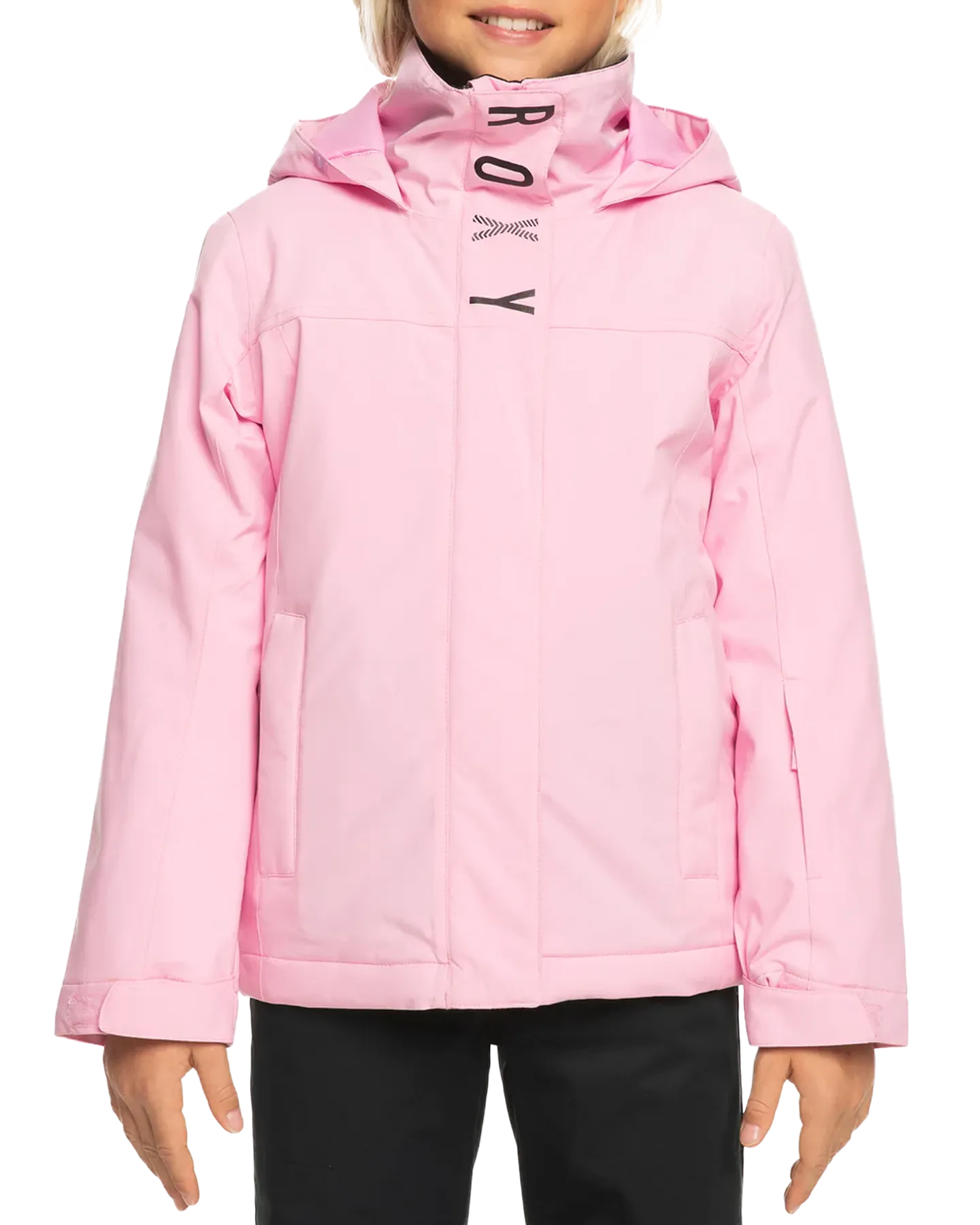 Roxy Girls' 8-16 Galaxy Technical Snow Jacket - Pink Frosting