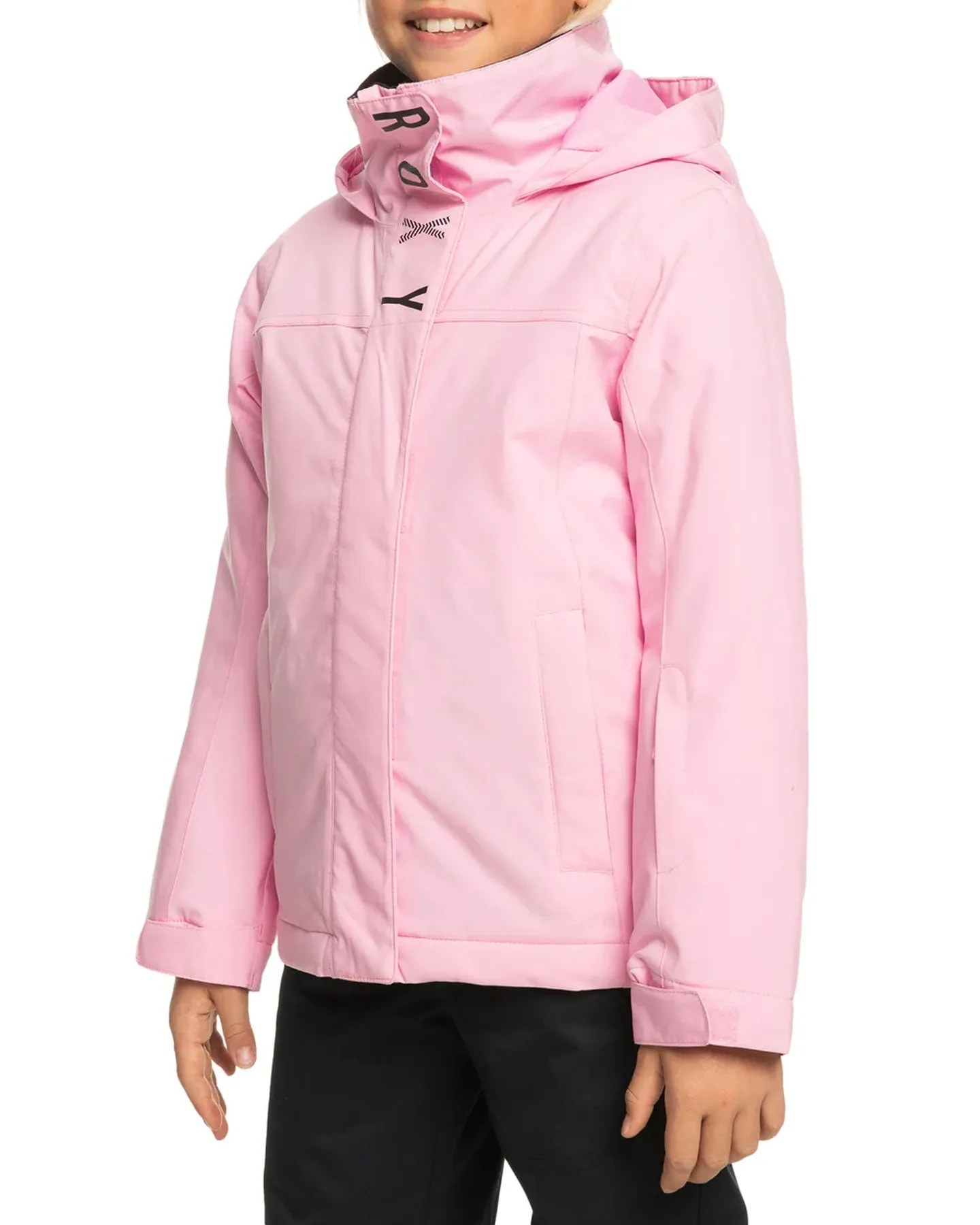 Roxy Girls' 8-16 Galaxy Technical Snow Jacket - Pink Frosting