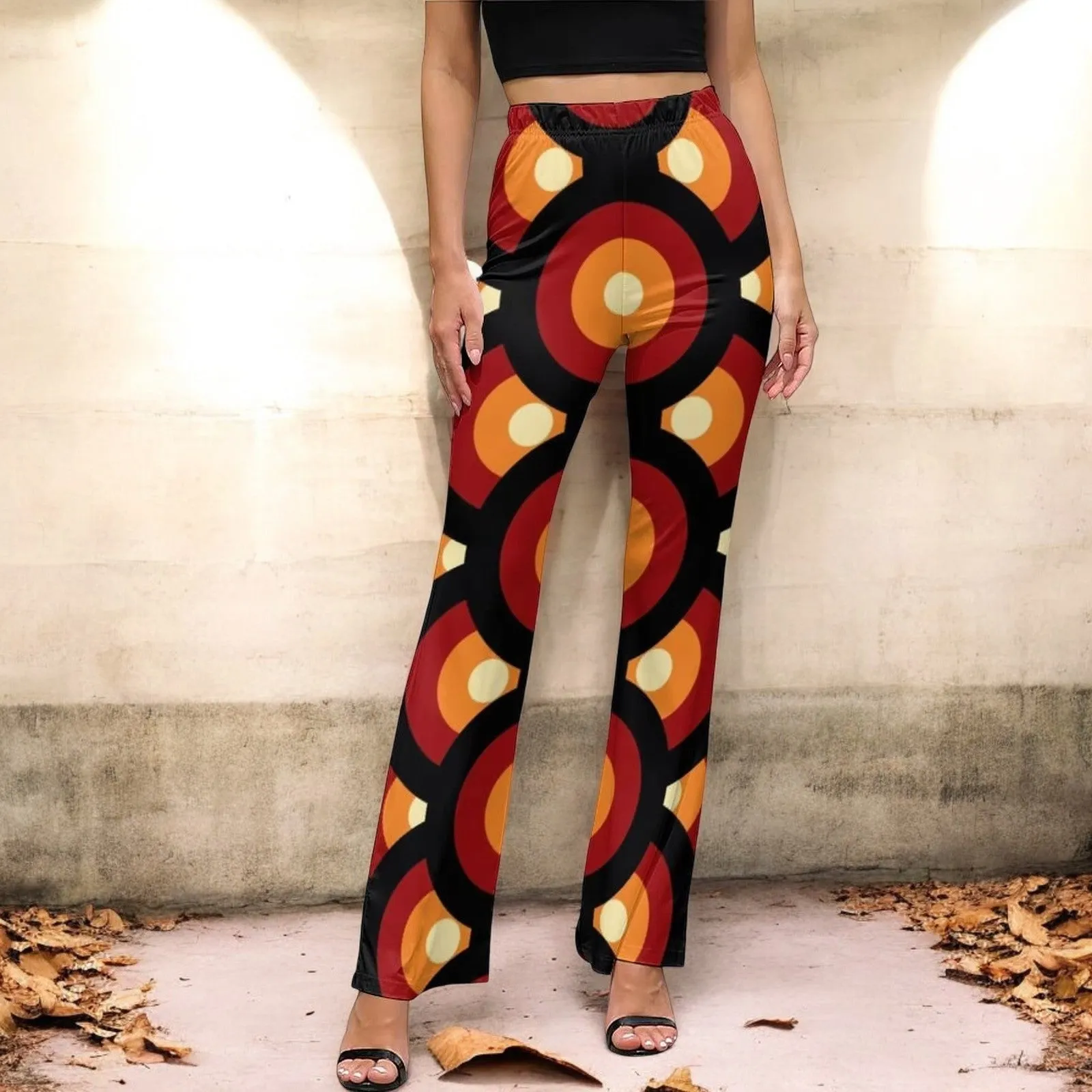 Solenne - Rhythmic Flared Pants