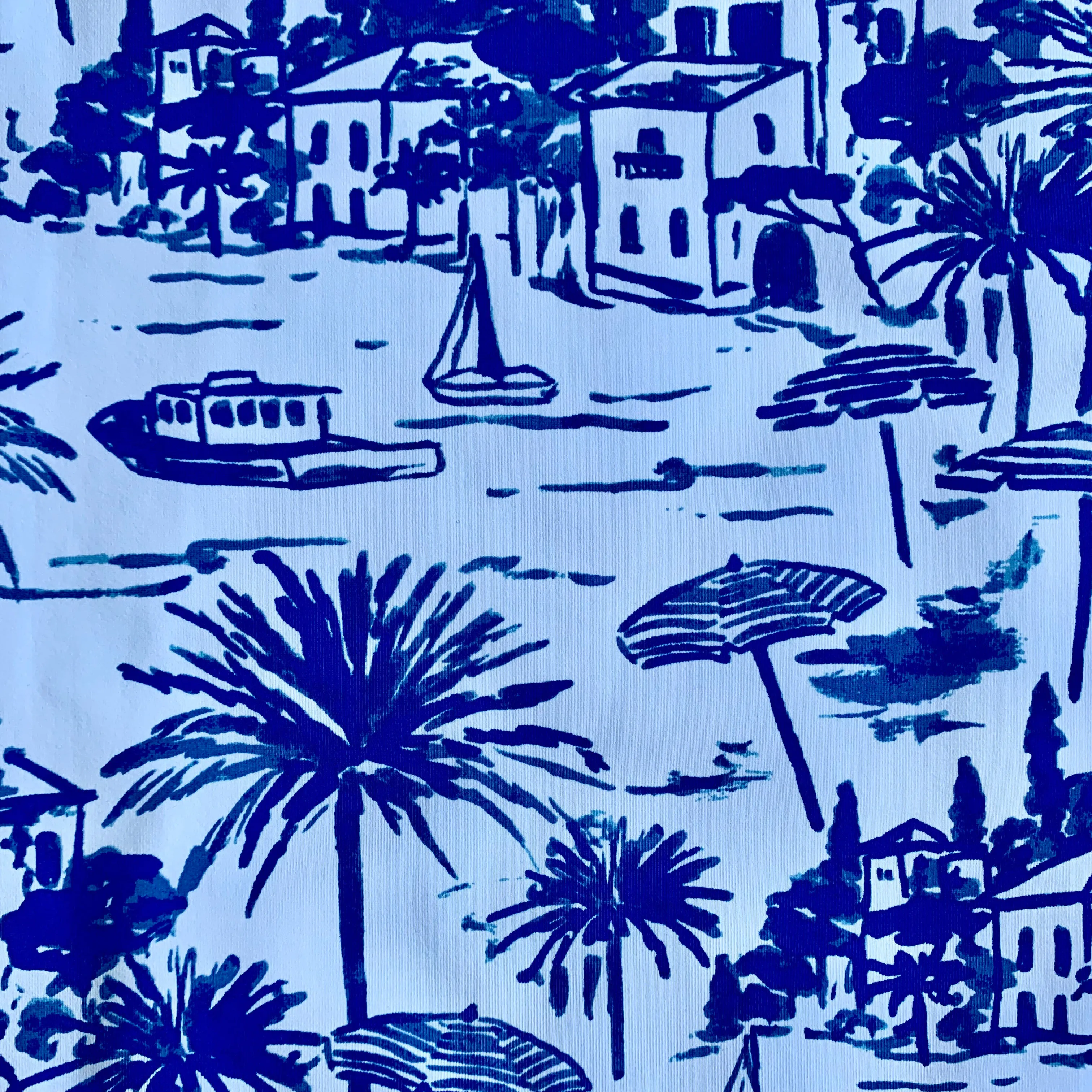 Tilly Pant Riviera Capri Blue
