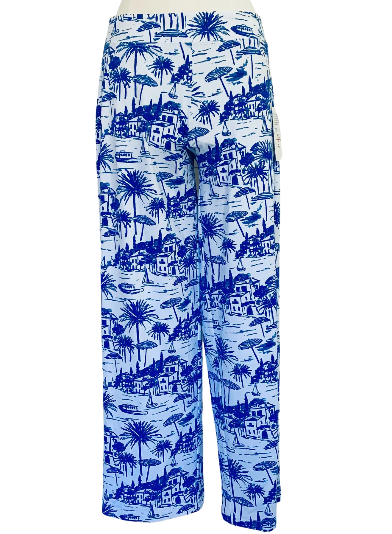 Tilly Pant Riviera Capri Blue