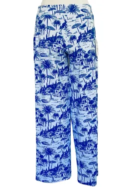 Tilly Pant Riviera Capri Blue