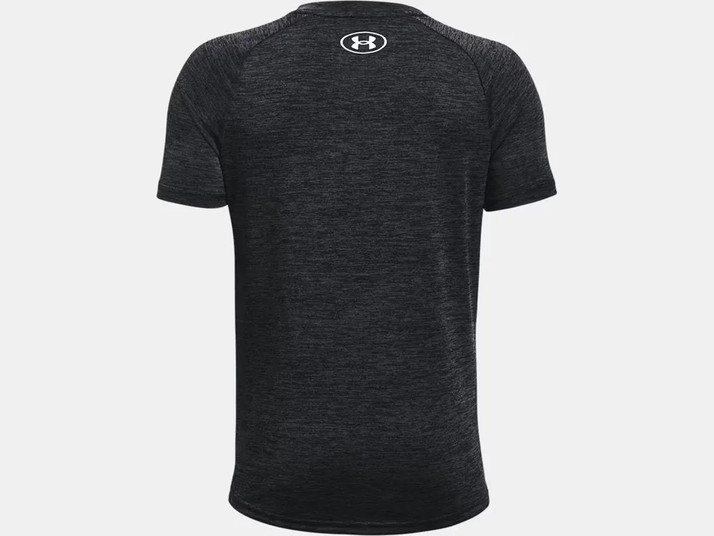 Under Armour Boys Black Tech 2.0 SS Tshirt