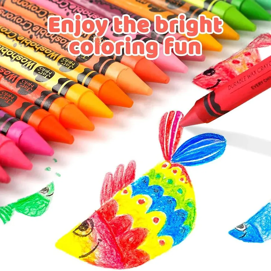 Washable Crayons - 48 Colors
